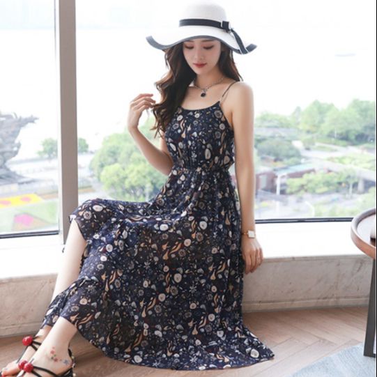 ĐẦM MAXI HỌA TIẾT BEYEU1688 - BY8069