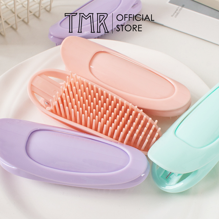 [2 set] Kẹp Phồng Chân Tóc Thanh Răng Lược Size Lớn Dream Pastel, Thiết Kế Chống Trượt Chính Hãng TMR