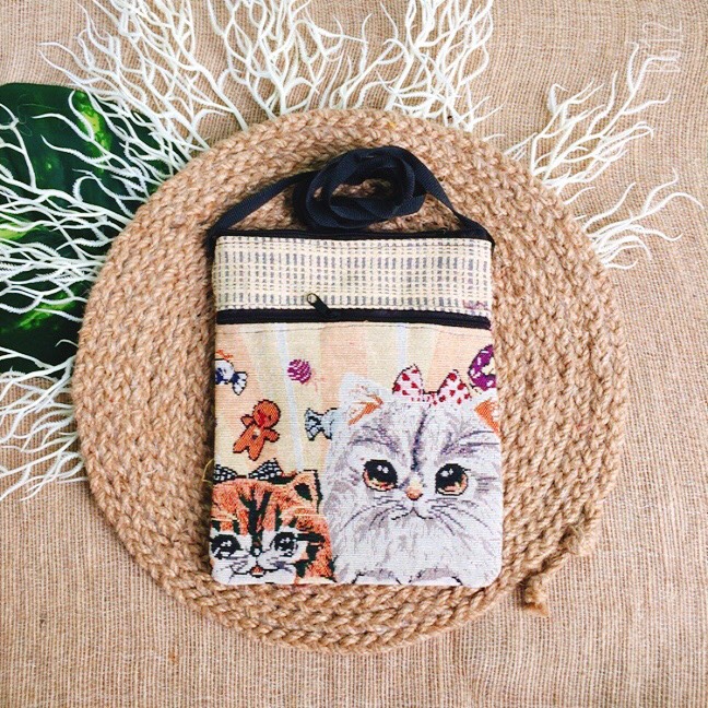 Túi thổ cẩm đựng điện thoại