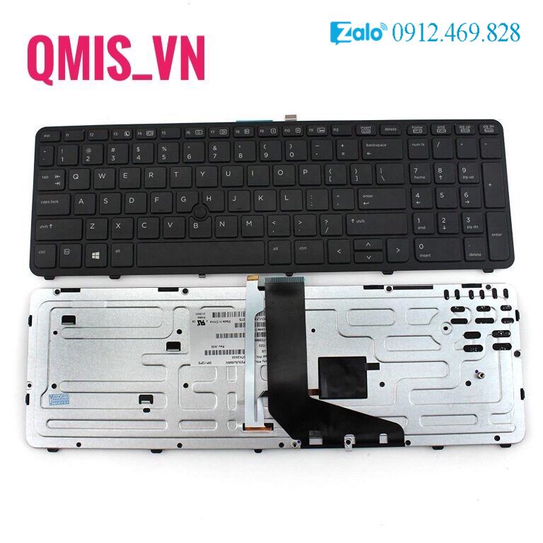 Bàn phím laptop HP Zbook 15 G1 G2, 17 G1 G2 – ZBOOK 15