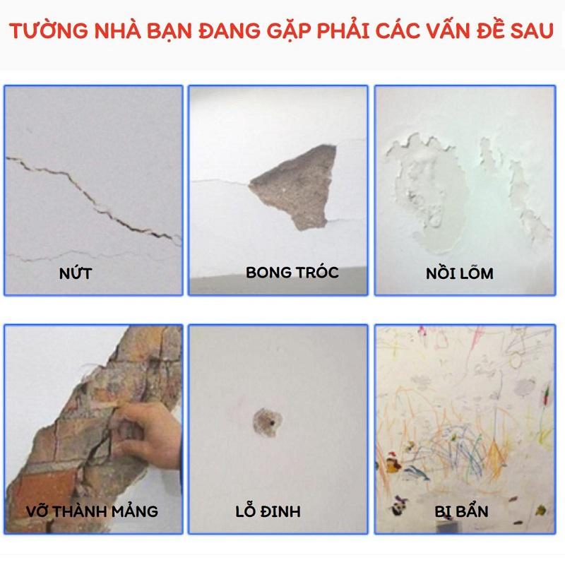 COMBO 3 TUÝP KEO VÁ TƯỜNG TIỆN DỤNG