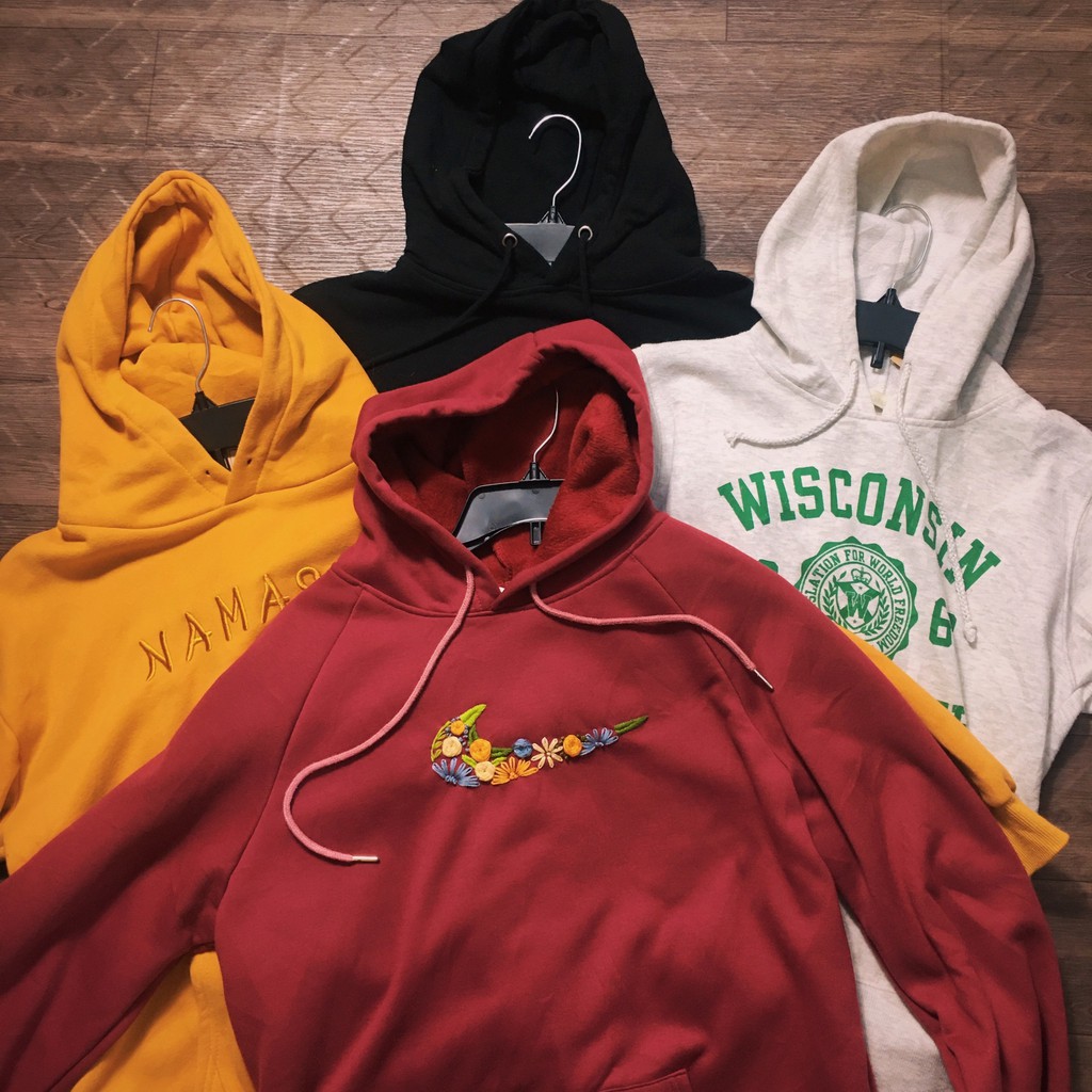 ÁO HOODIE 2HAND Nam Nữ BASIC CAO CẤP