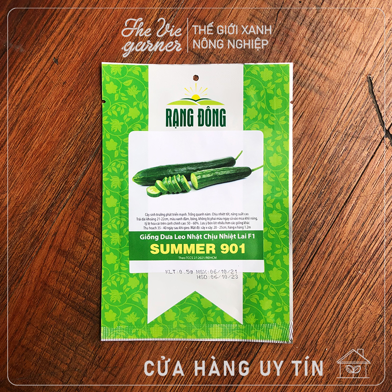 Hạt giống RẠNG ĐÔNG - Dưa leo, dưa chuột - 2 loại