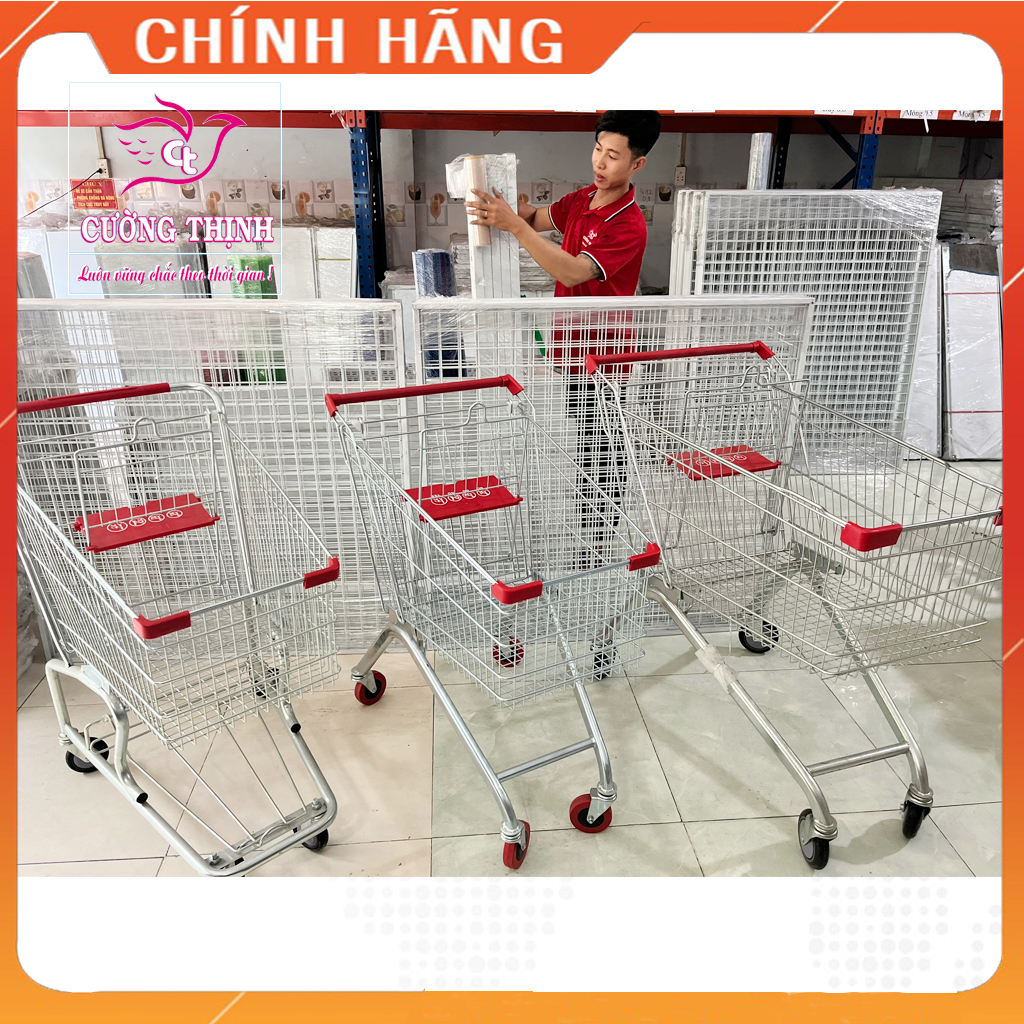 Xe đẩy siêu thị 60lít