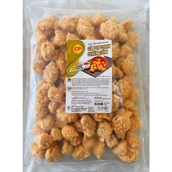 Gà popcorn chiên giòn cp gói 1kg