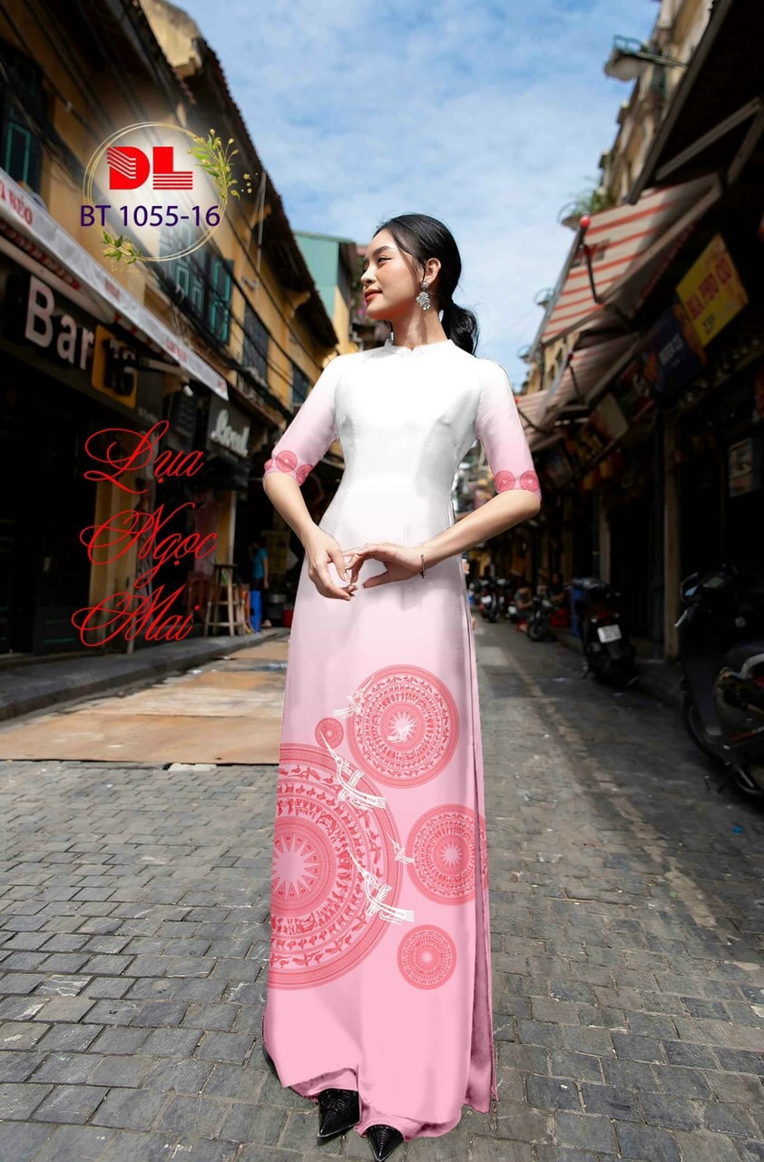 [HCM]Vải áo dài Trống Đồng