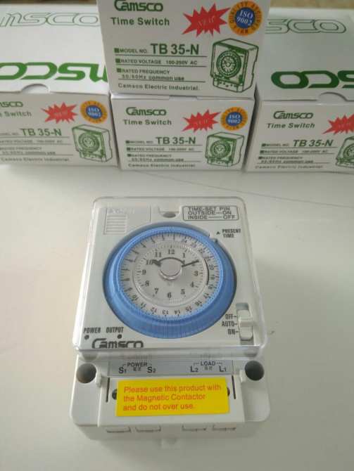 Timer Camsco 24h - BH 12 tháng - (Rơ le thời gian 24h camsco - Công tắc hẹn giờ)