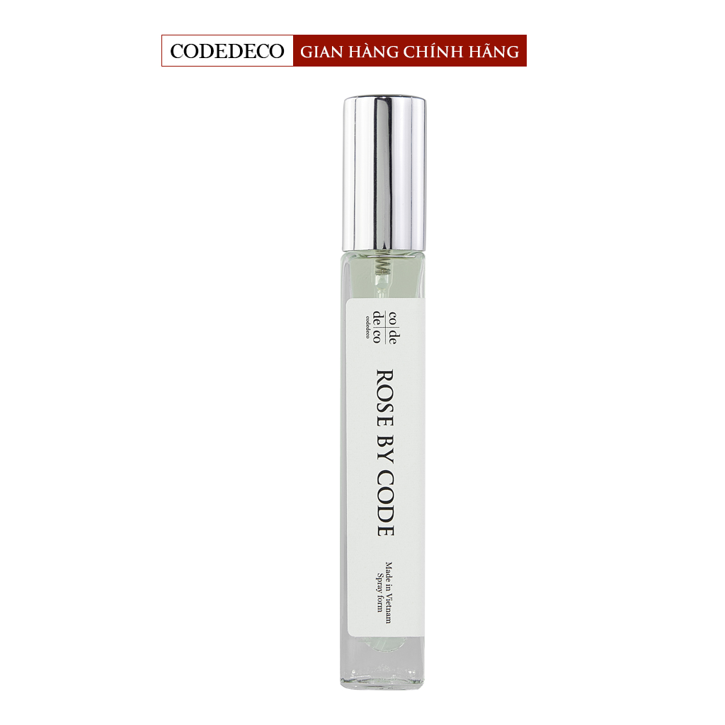 Tinh dầu nước hoa CODEDECO Rose by Code Thanh Lịch, Bí Ẩn, Thu Hút 10ml