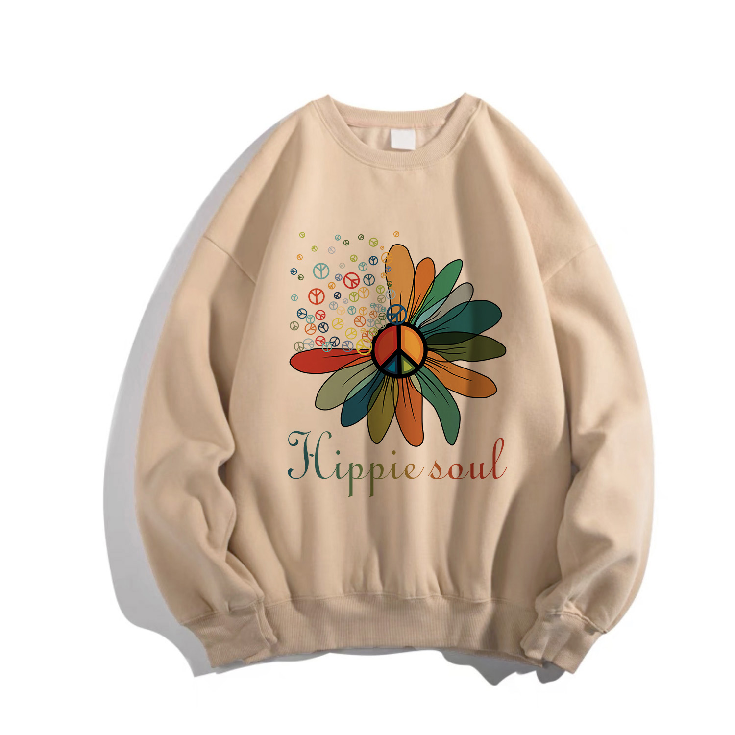 [Hoàn Tiền 15%] Áo Sweater UNISEX in hình hoa cúc - Lựa màu bạn thích