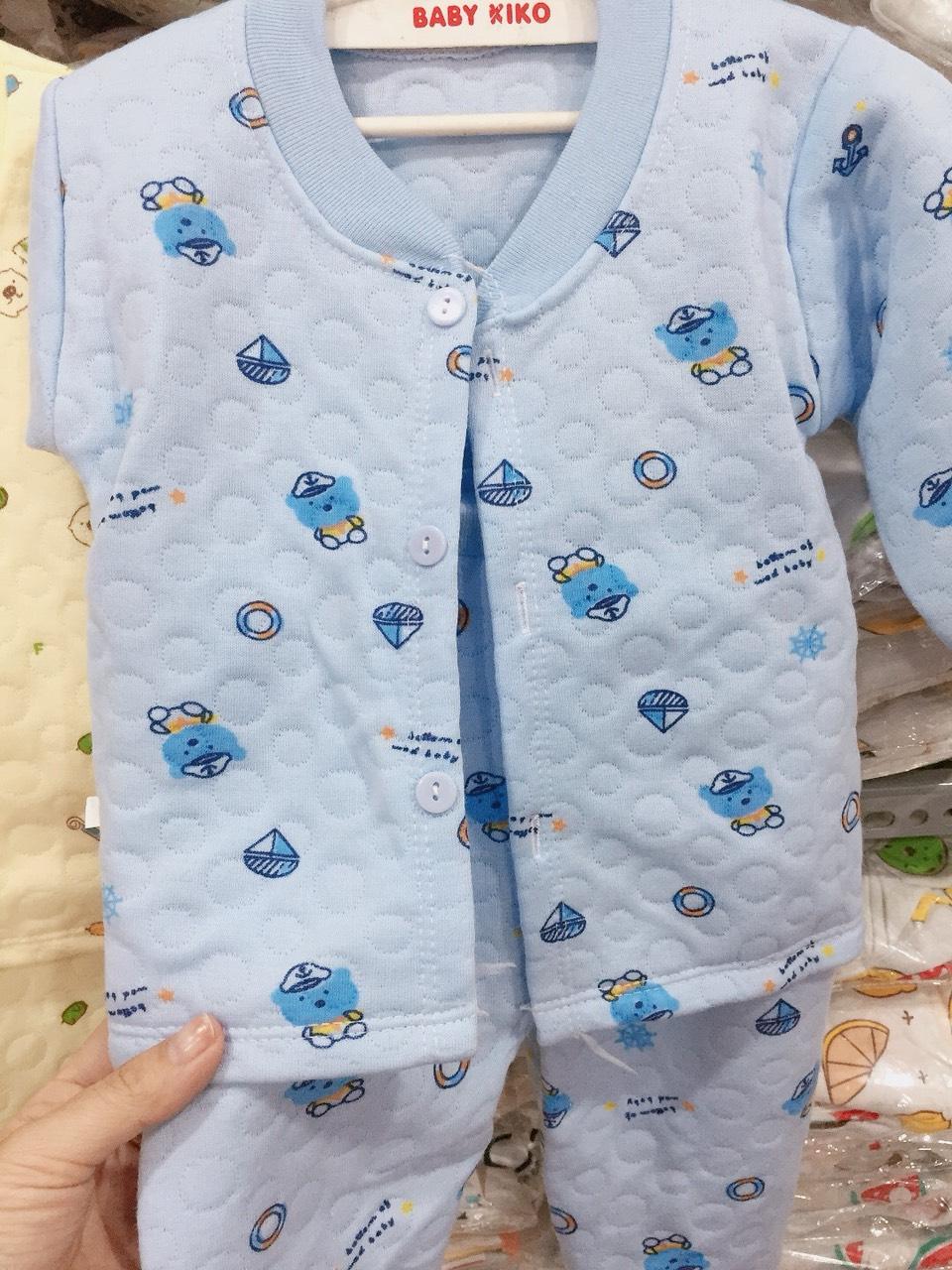 Sét 4 bộ trần bông dày nhẹ cho bé