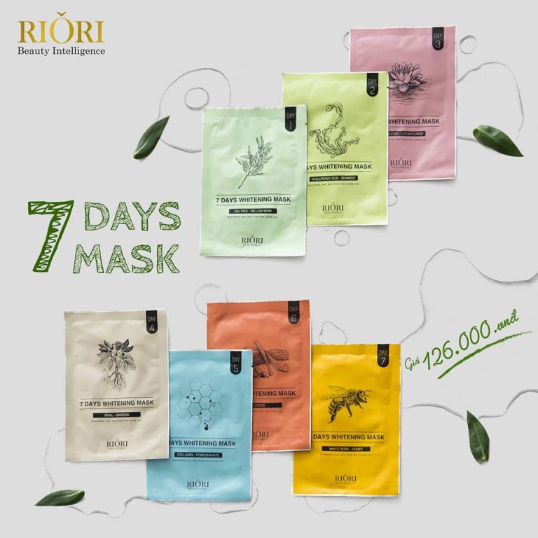 Mặt nạ giấy Riori 7 Days Mask