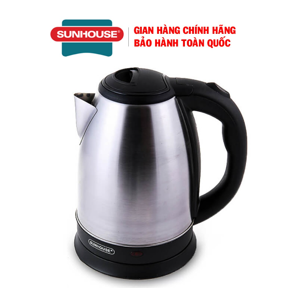 Ấm đun siêu tốc inox sunhouse shd1182 1.8lit