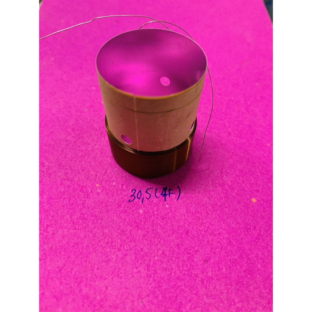 Coil loa 30.5 ( 4 lớp ) - Côn loa 30.5 ( 4 lớp)