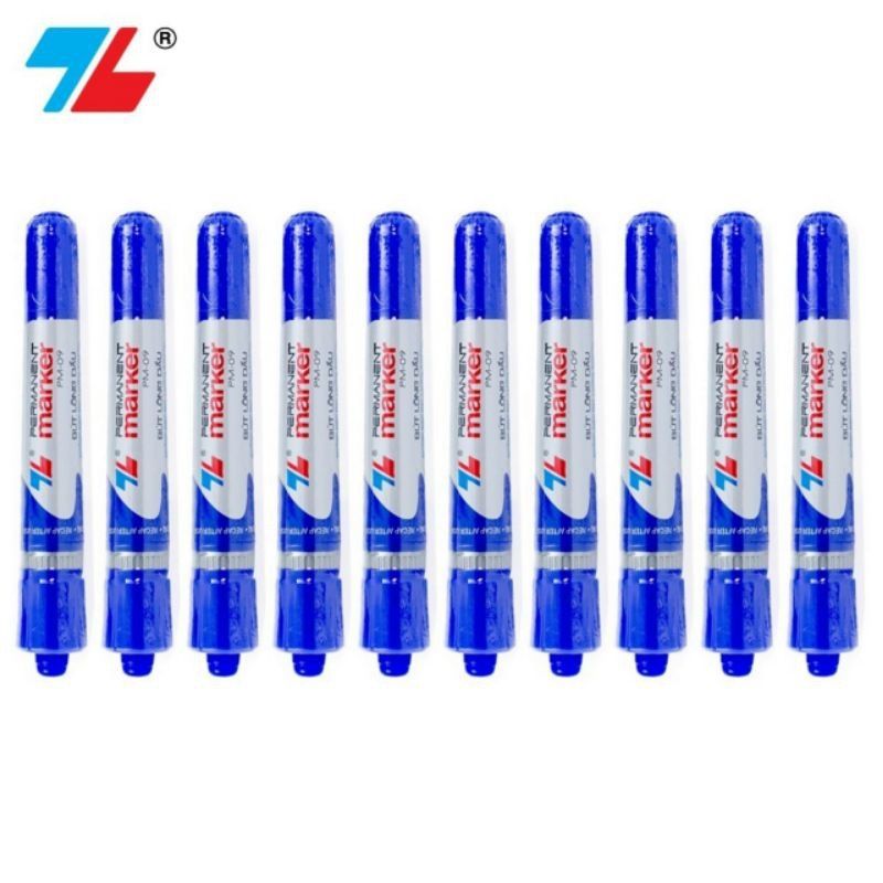 1 cây bút lông dầu pm 09 xanh