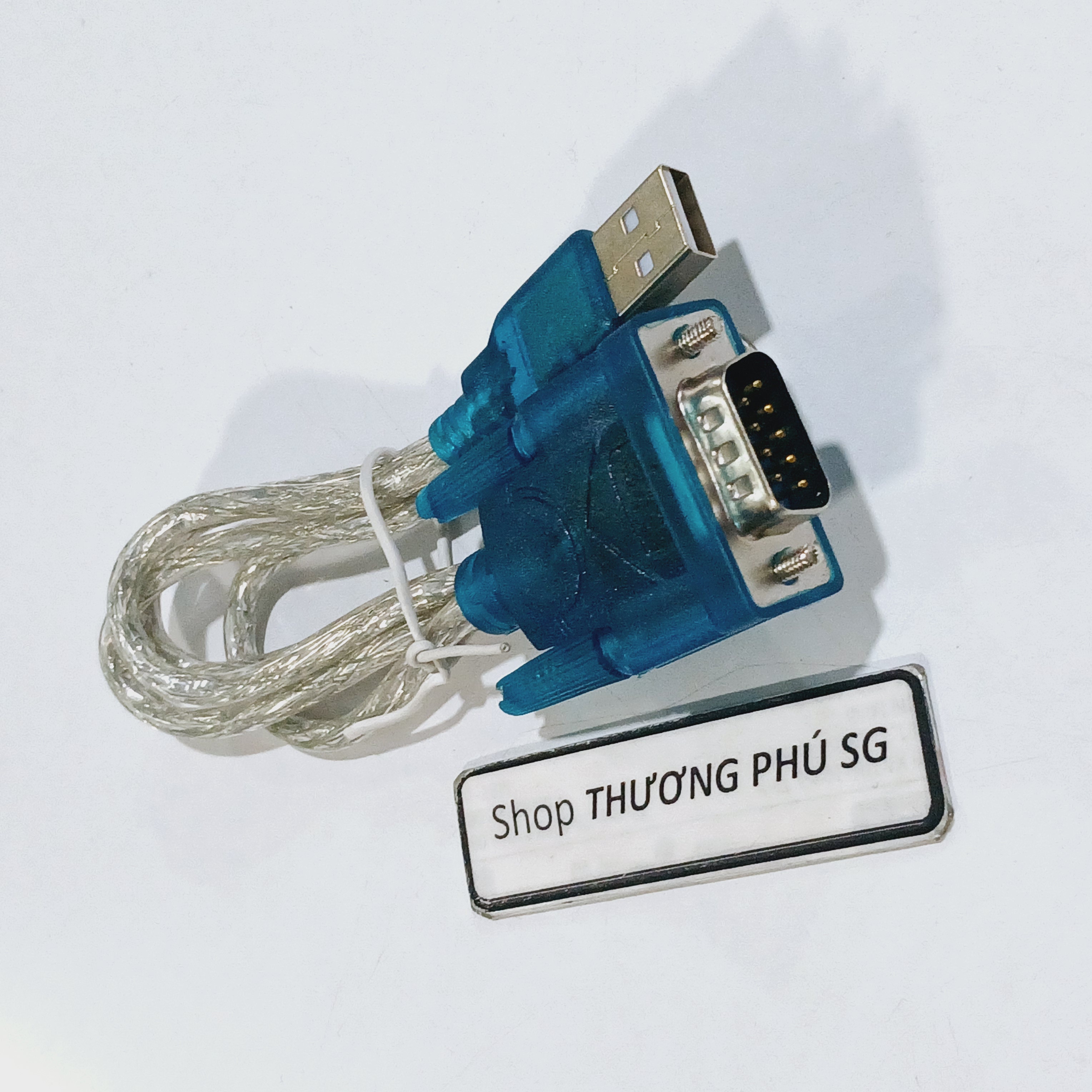 Cáp USB Com 9 DB9 (RS232) / USB 2.0 ra Com 9 chân Kim) - Cáp dài 80Cm
