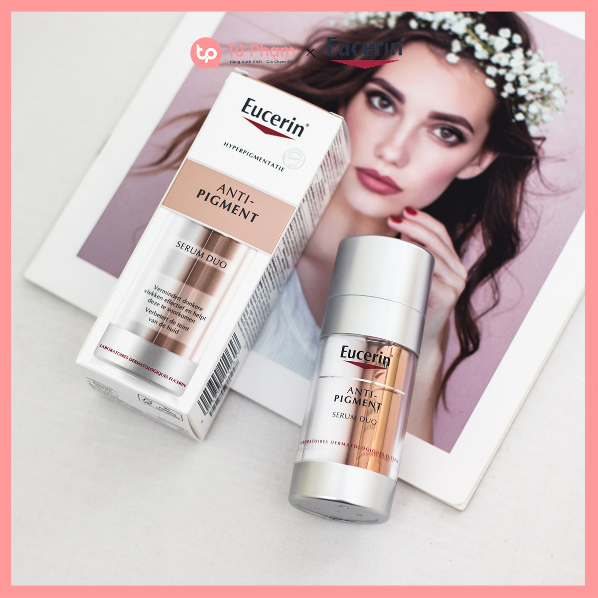 Tinh Chất Giảm Nám Eucerin Anti-Pigment Serum Duo 30ml