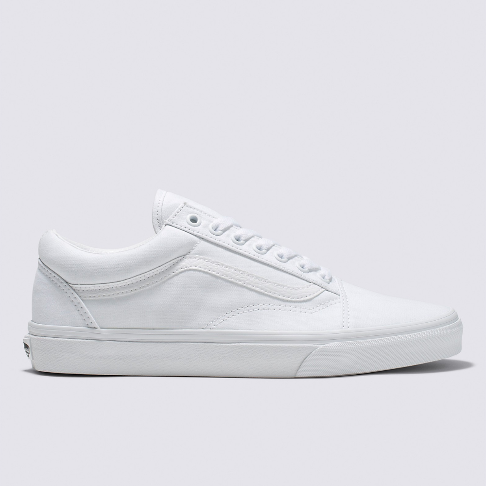 [GIÀY CHÍNH HÃNG] Vans Old Skool All White Ship US