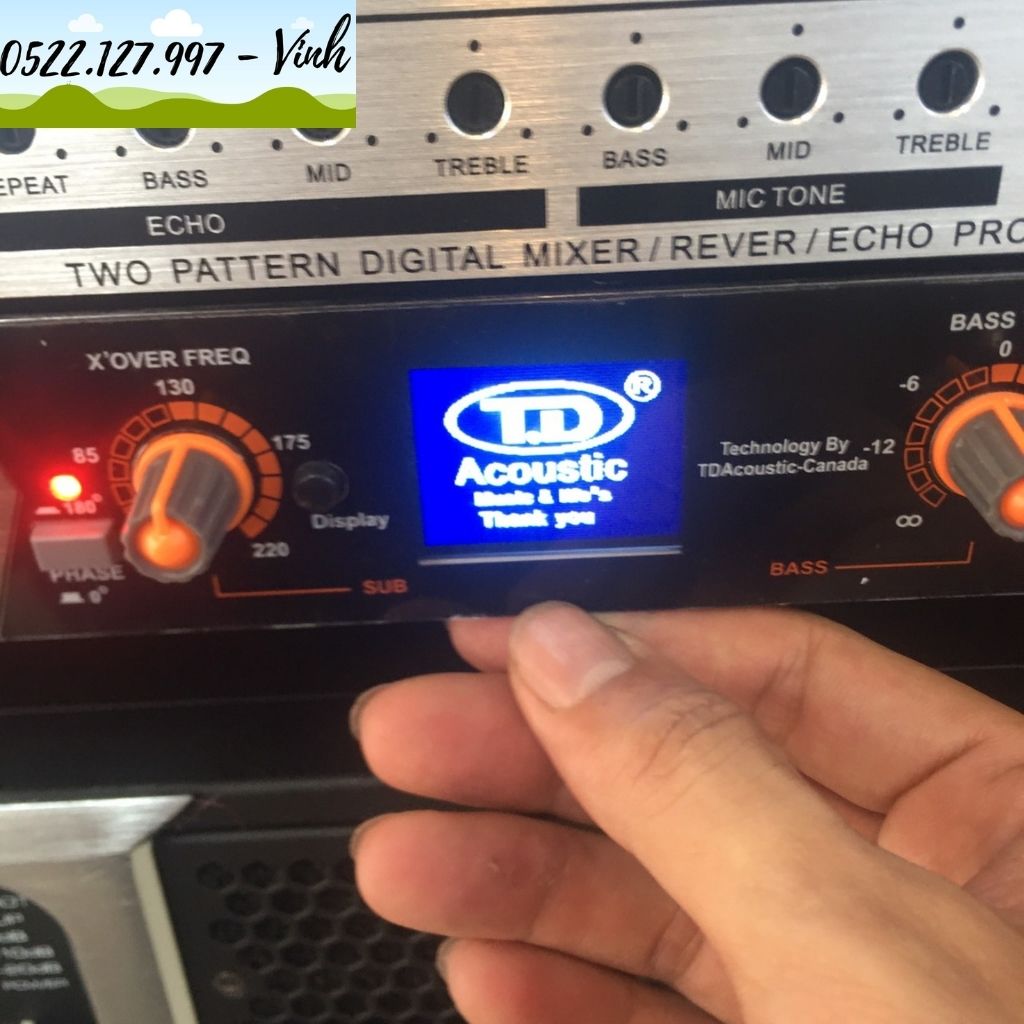 [HCM]Máy Nâng tiếng TD Acoustic CB-800 Ultra cao cấp ( sản phẩm nhập khẩu ) 2021 - Gia Khang Electronics
