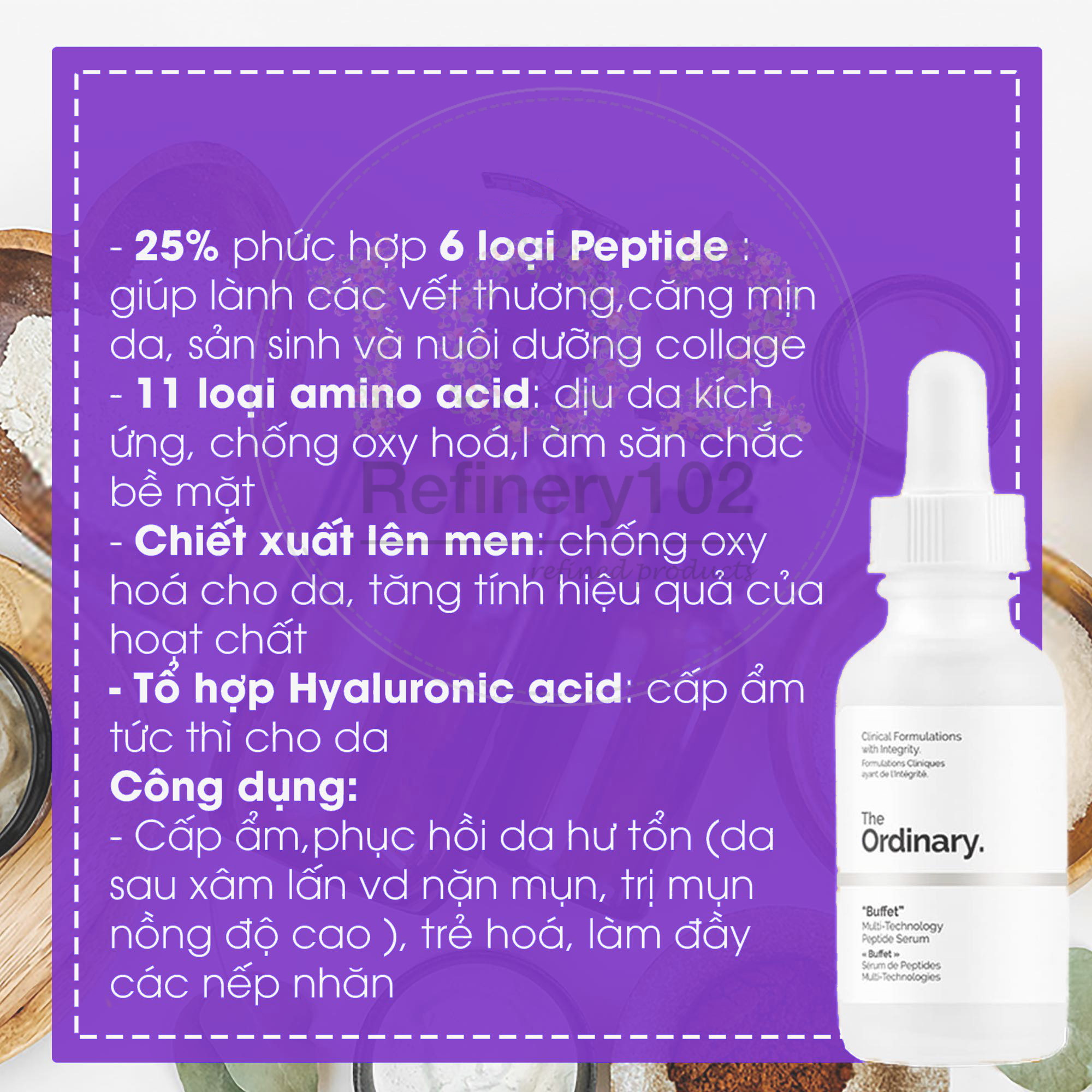 Serum chống lão hóa The Ordinary "Buffet" Ref102