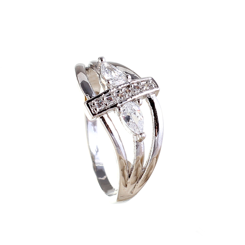 Nhẫn mạ bạc cao cấp Thursday Love MKM9 Nhẫn đẹp Không đen không han Rỉ