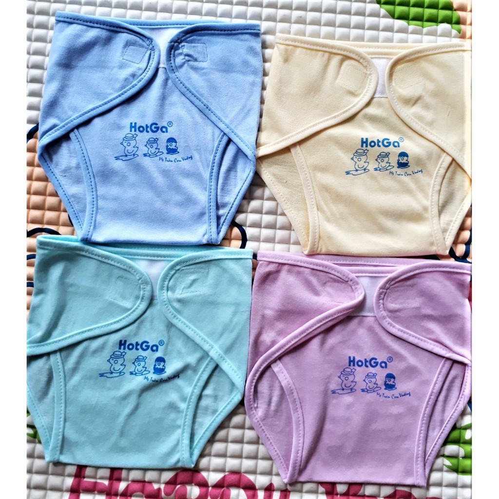 SET 5 TẢ VẢI DÁN MÀU HOTGA CHO BÉ (3-9kg)