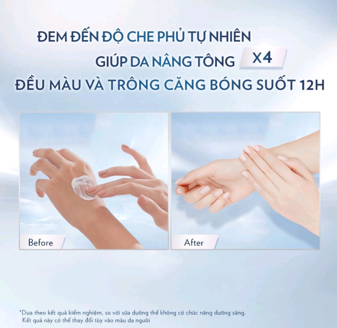 Sữa Dưỡng Thể Vaseline Healthy Bright Gluta HYA Serum 10X