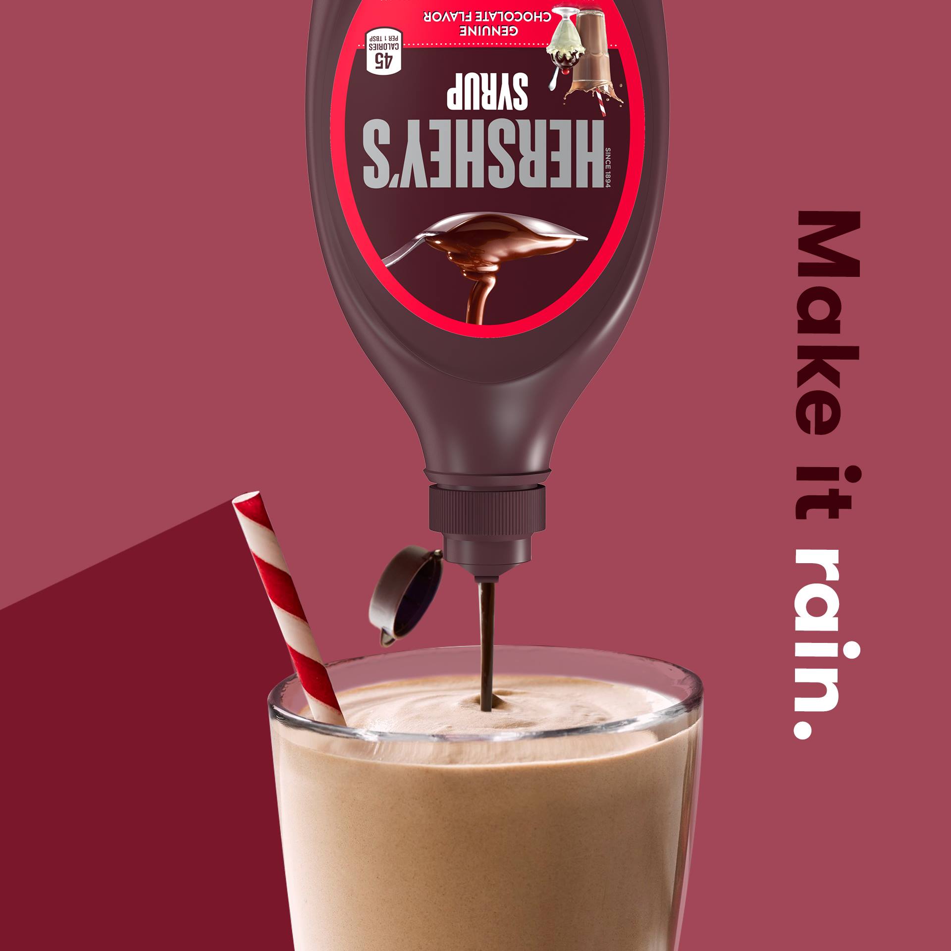 Siro Socola Hershey chai 680g Mỹ
