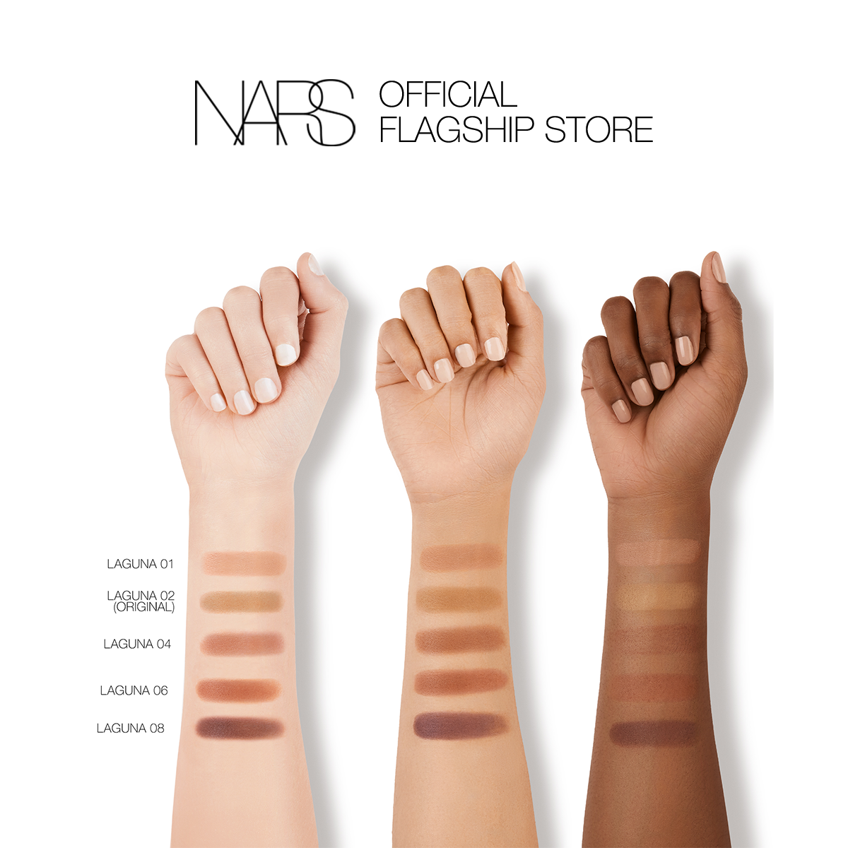 Phấn phủ dạng nén NARS Laguna Bronzing Powder Mini 3.5G - Laguna 02