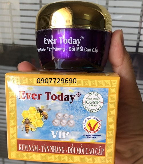 Mỹ Phẩm EVER TODAY - Kem Nám, Tàn nhang, Đồi mồi VIP (15g)