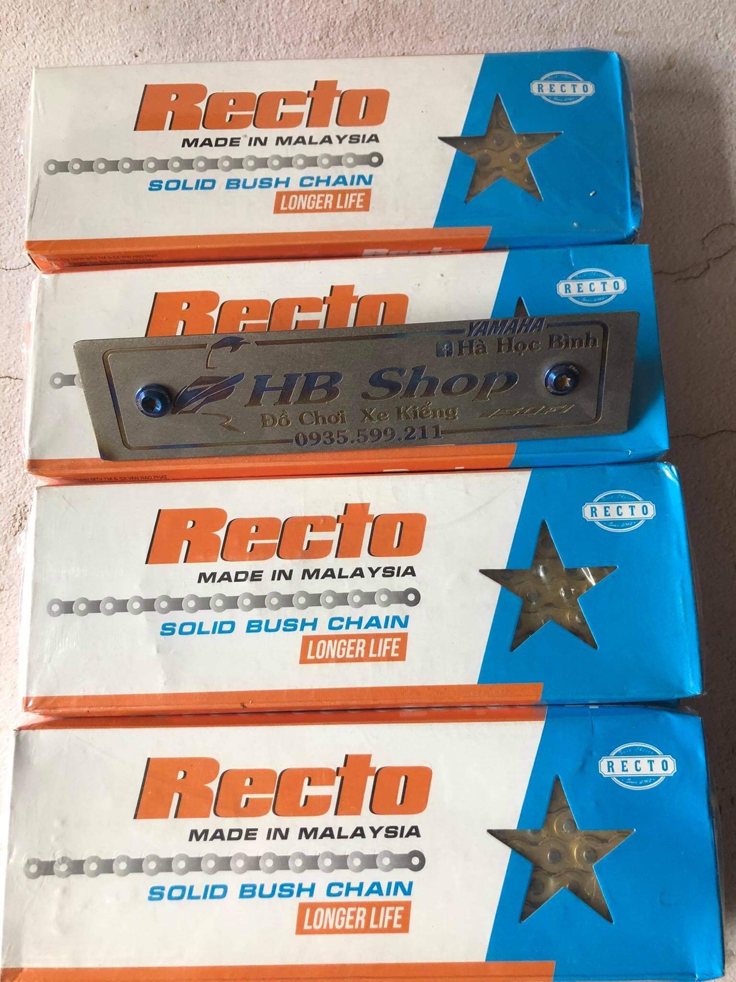 Dây sên xích RECTO 9ly 130L và 124L