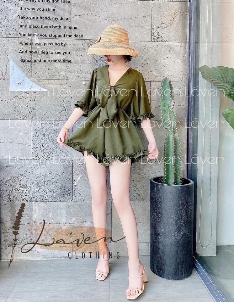 jumpsuit đùi nơ ngực kate-MTB