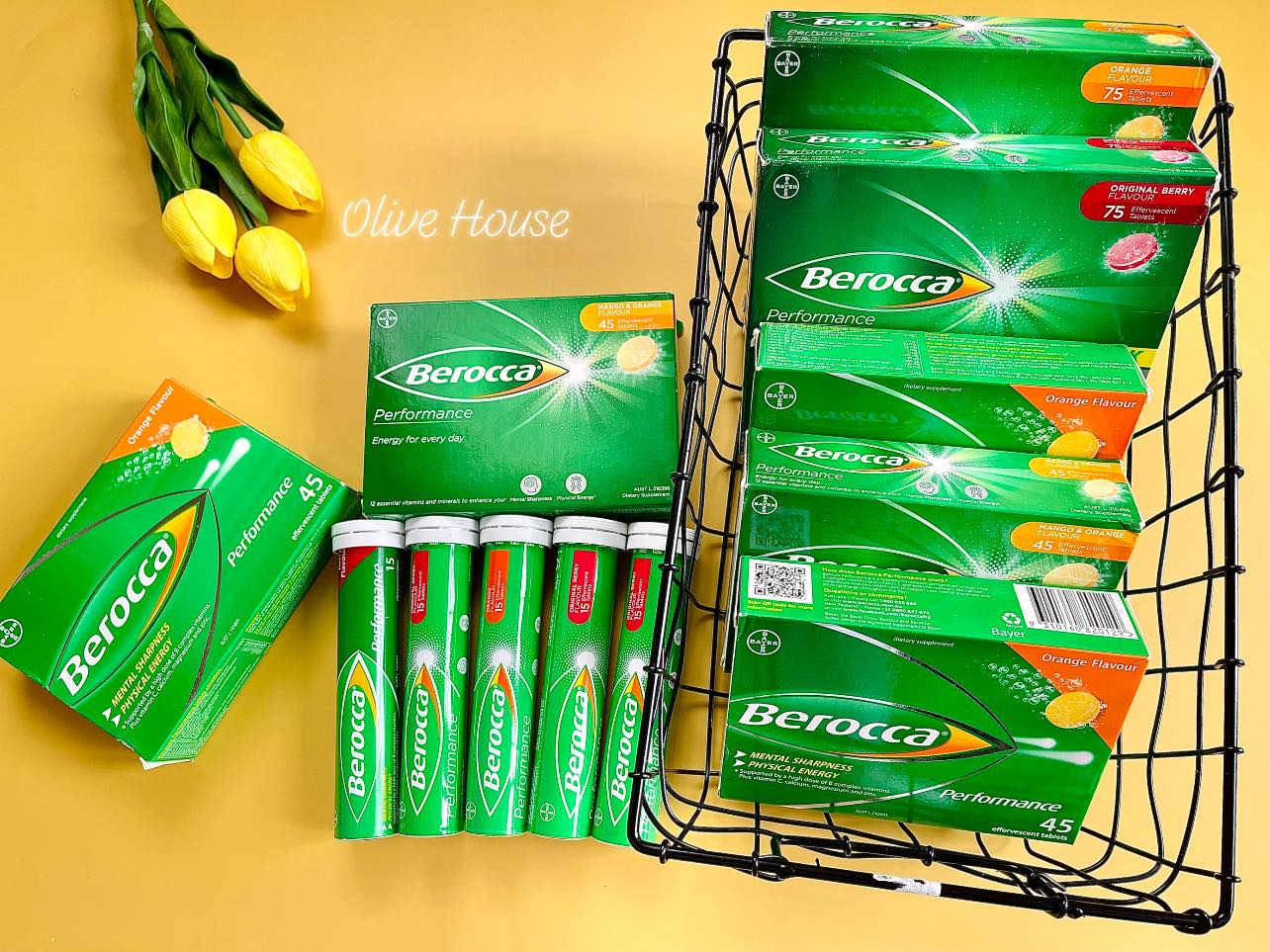 Viên C sủi Berocca Úc