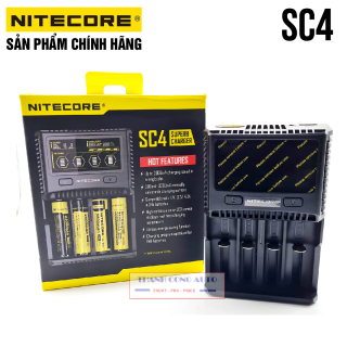 Hàng chính hãng Bộ Sạc pin thông minh siêu nhanh 6A Nitecore SC4 thumbnail