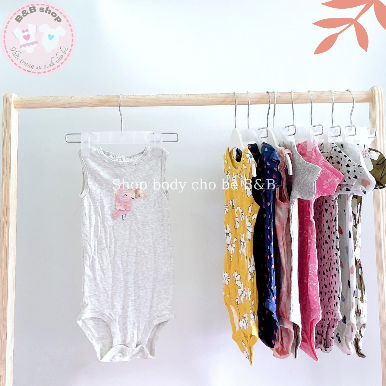 (Chọn mẫu size 9-12m) Bodysuit, Body chip Carter xuất dư cho bé sơ sinh