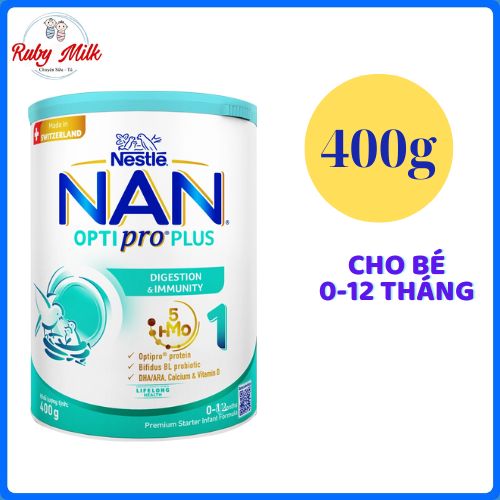 Sữa Bột Thụy Sỹ Nan Optipro 1 Lon 400g