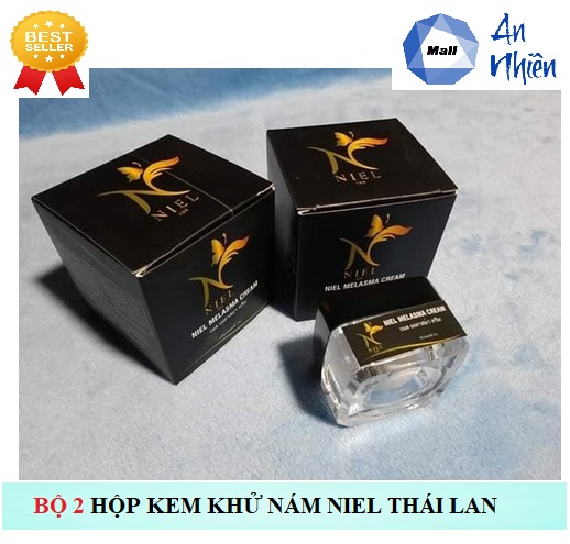 Bộ 2 Hộp Kem Dưỡng Da Khử Nám Niel Melasma Thái Lan - Mẫu mới