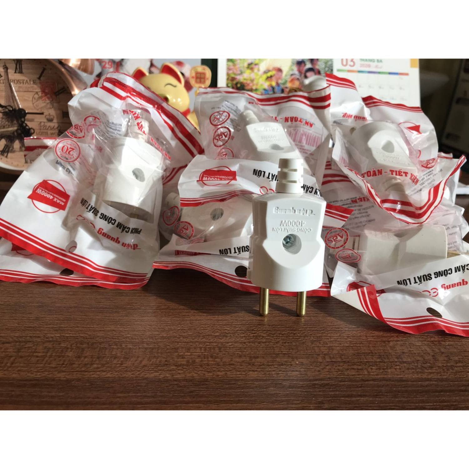Phích Cắm Chịu Tải Điện Quang 4000W