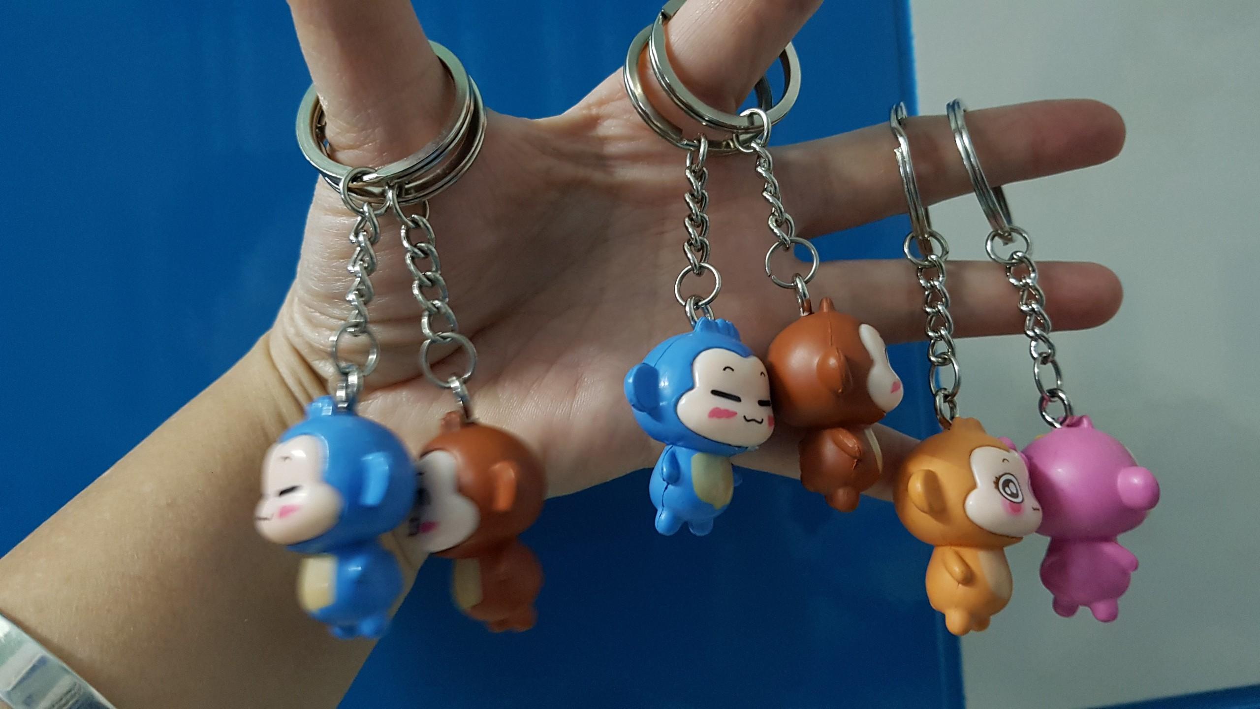 Móc khóa khỉ vui nhộn