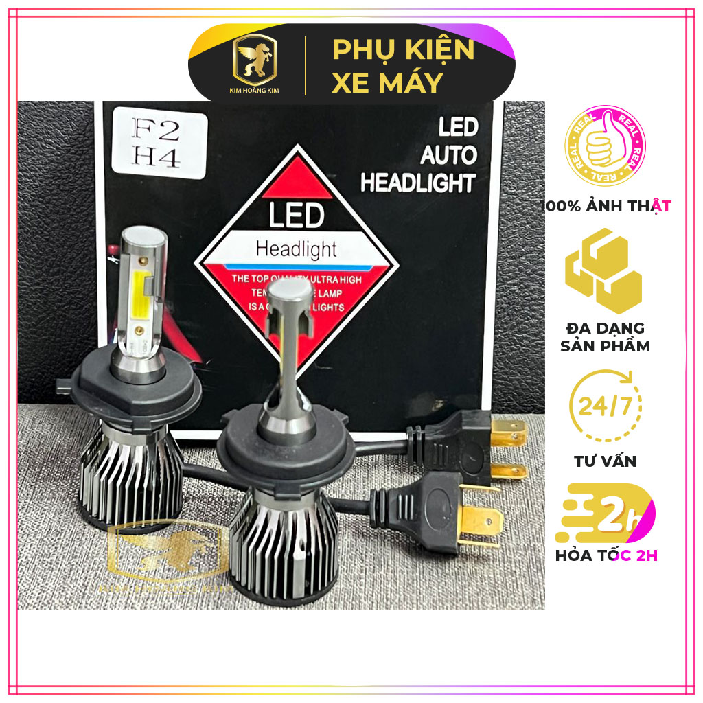 Bộ 2 đèn pha led 3 chân c6 h4-headlight 36w siêu sáng gắn xe máy phiên bản mới , uy tín, chất lượng, mua ngay
