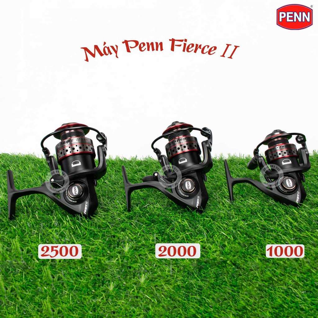 [HCM]Máy câu Penn Fierce II đủ size