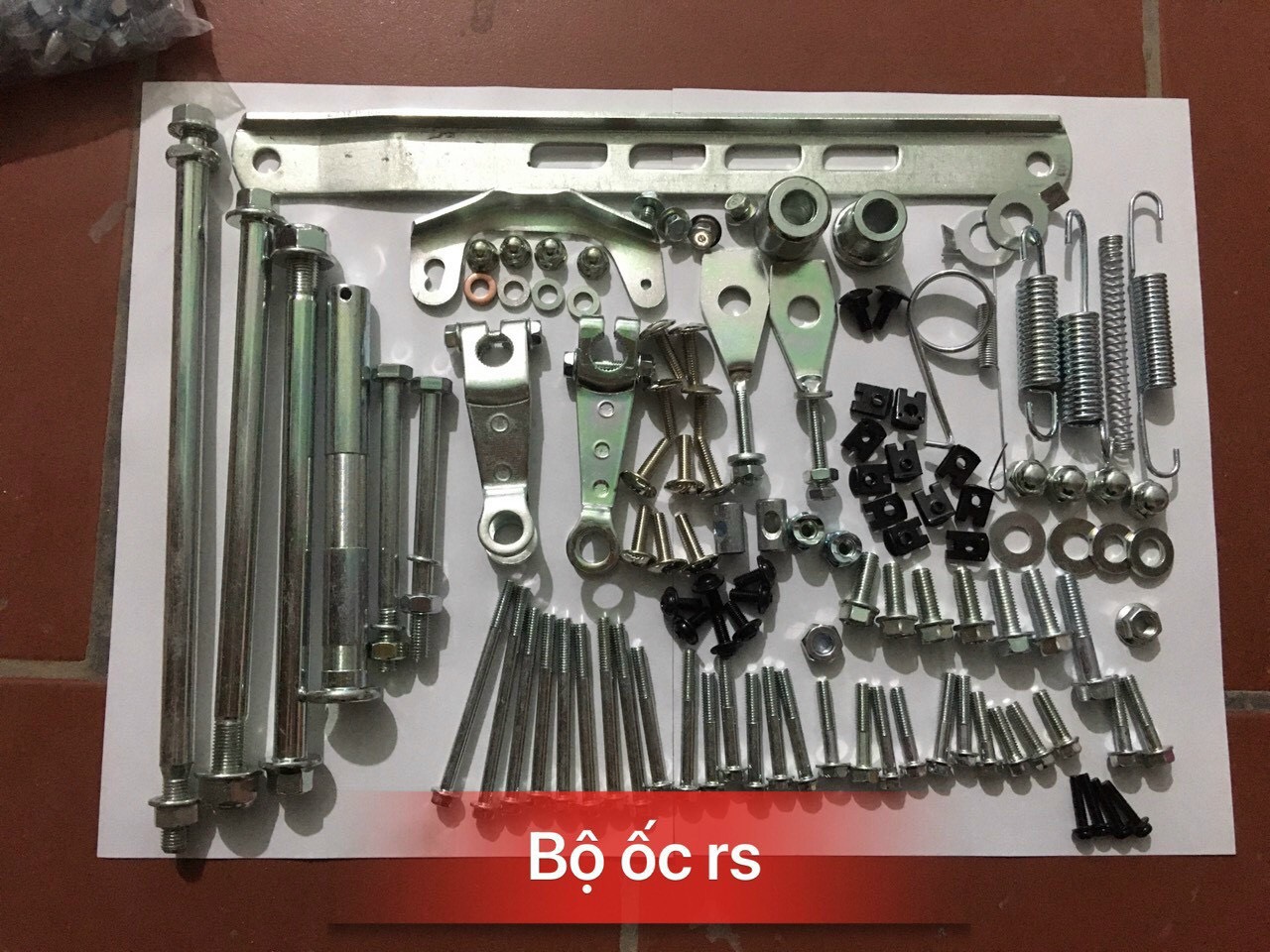 Full bộ ốc wave alpha 110 (wave cao), wave s, wave rs, wave a (Đạt 90% ốc xe)  | Thế Giới Thợ Xe