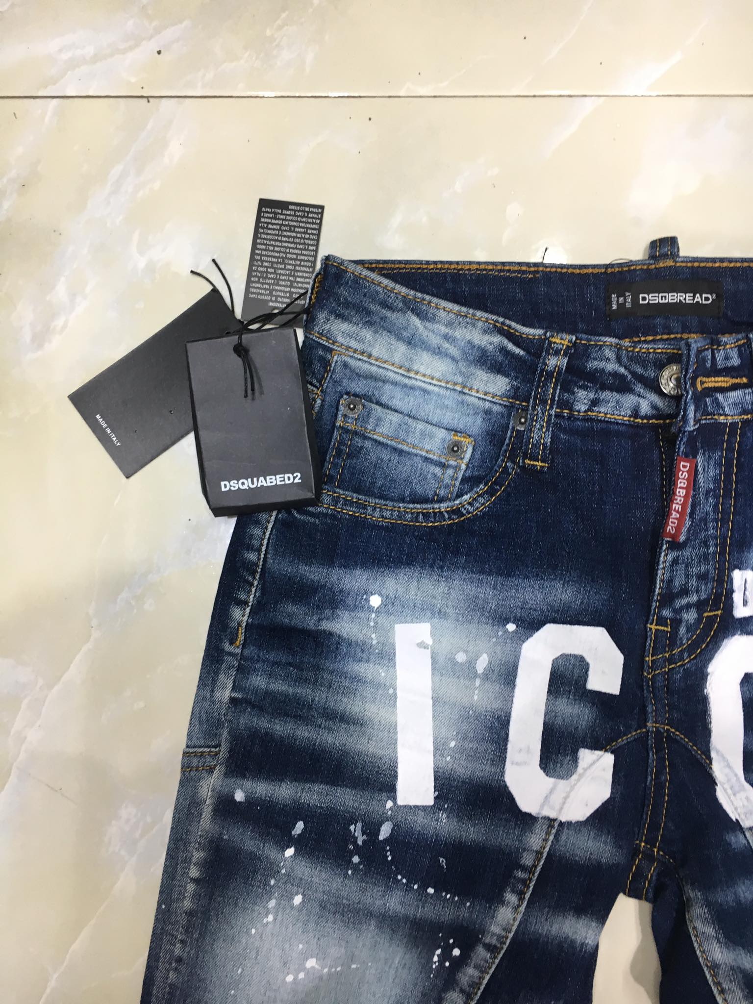 QUẦN NGỐ BÒ NAM DSQUARED 2 HÀNG SUPER