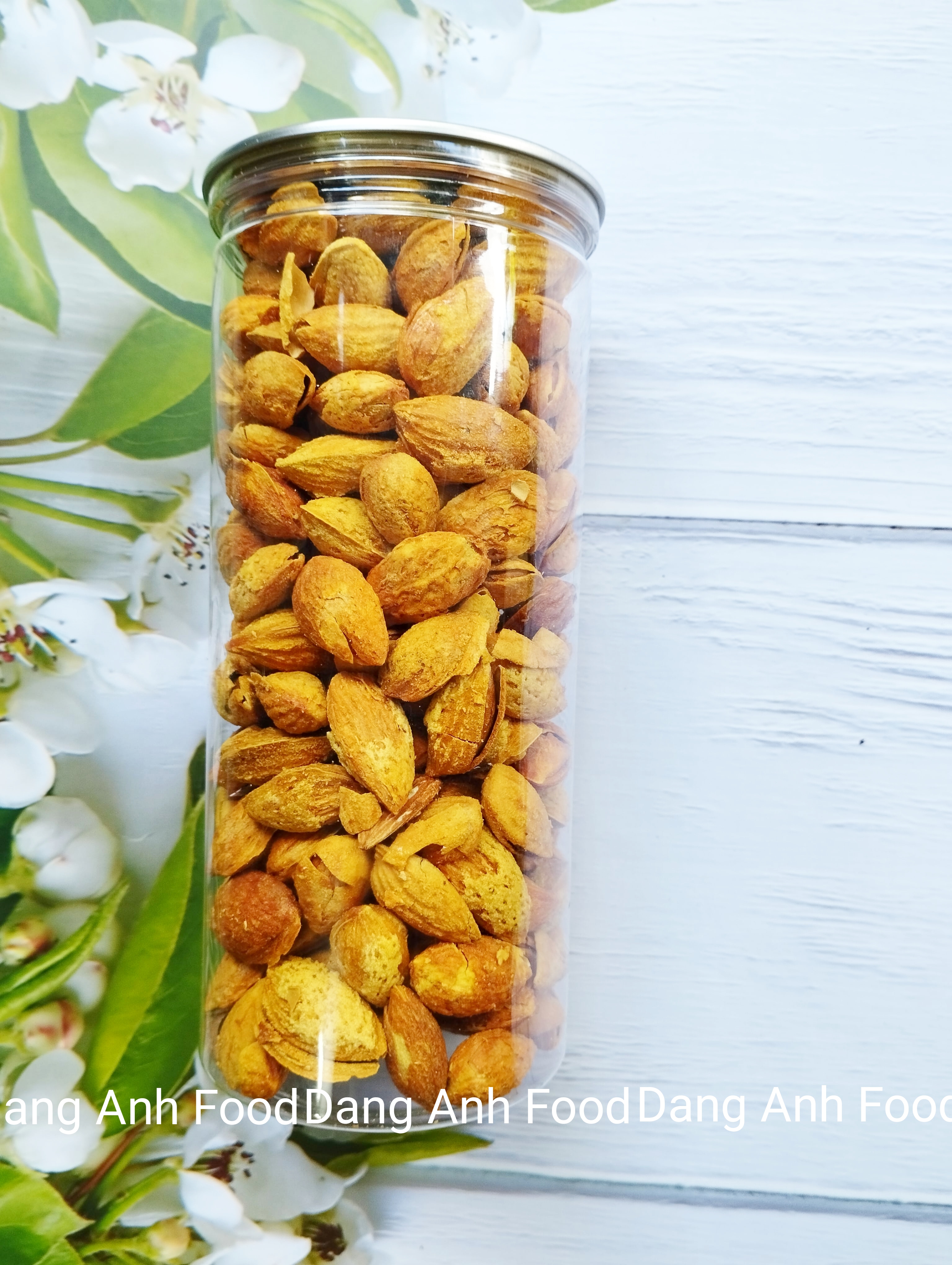 500g Hạnh Nhân Rang Bơ Lon Pet Thơm Ngon