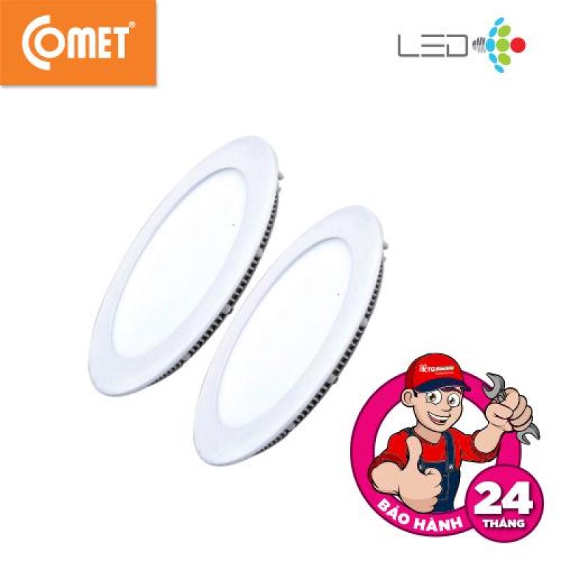 Bộ 2 Cái: Đèn Led Âm Trần Siêu Mỏng TRÒN Fighter Comet 9W CD01F009