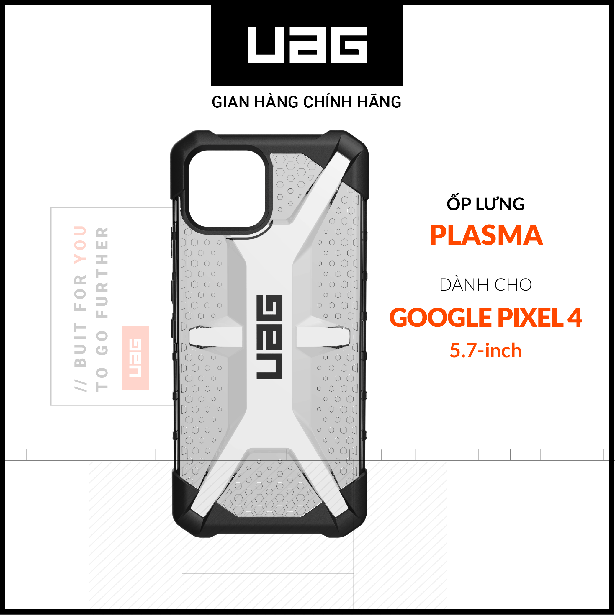 Ốp lưng UAG Plasma cho Google Pixel 4