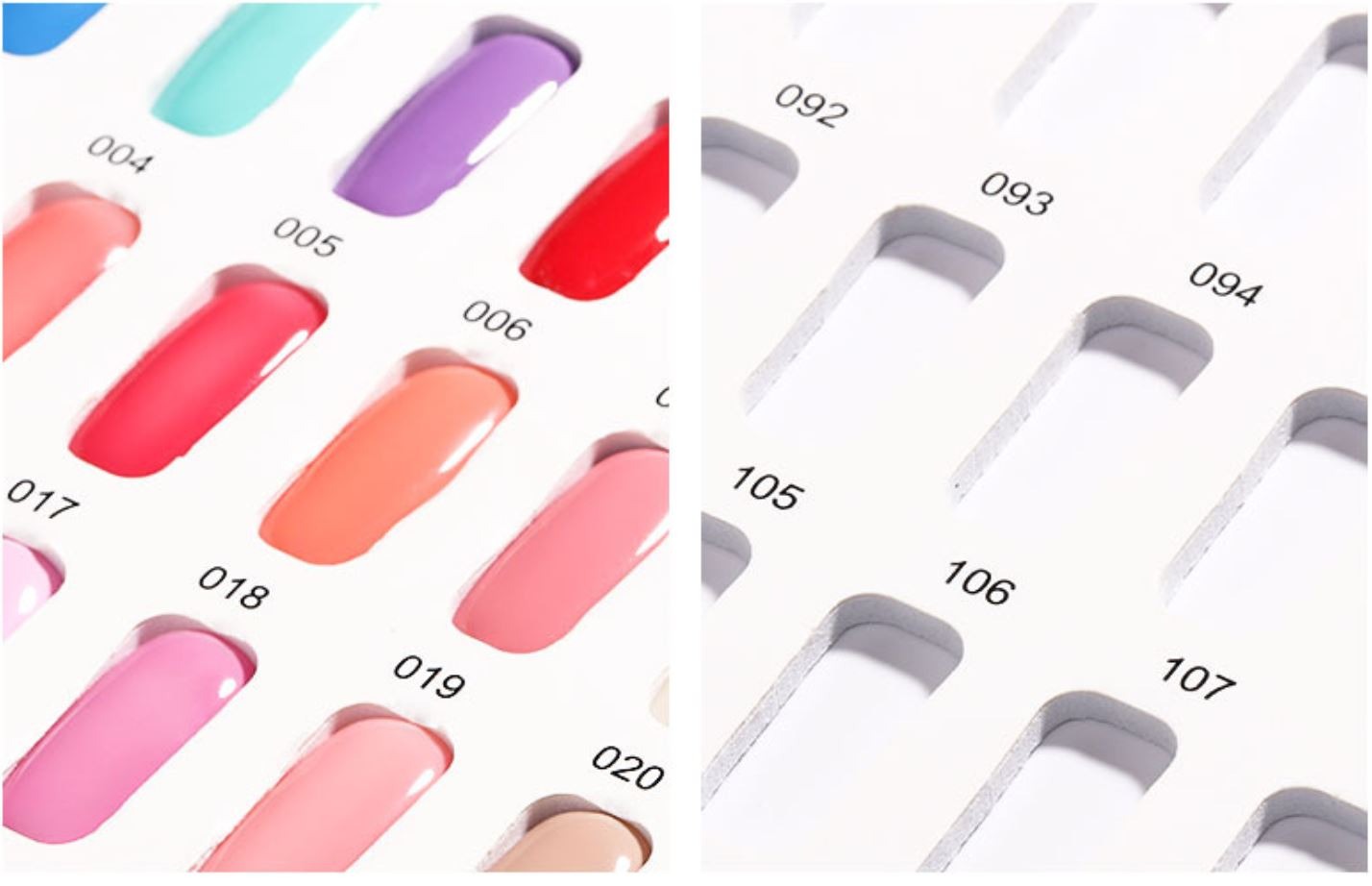 [HCM] Móng cài sổ mẫu - 120 móng