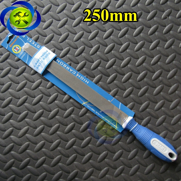 [HCM]Dũa dẹp 250mm C-MART E0014-P-10 loại 10 inch cán nhựa