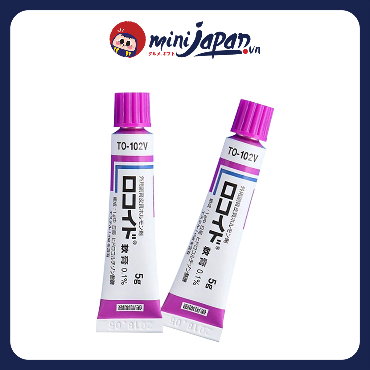 Kem bôi vết đốt côn trùng, muỗi đốt Rokoito Locoid Ointment 5g nhật bản