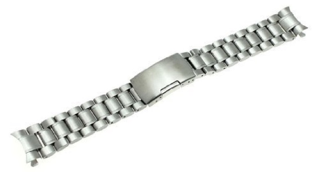 Dây đồng hồ inox đúc cao cấp khóa gập