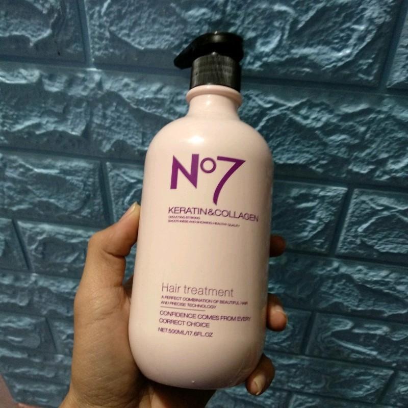 [HCM]Kem ủ tóc phục hồi N7 Keratin Protein mềm mượt 500ml